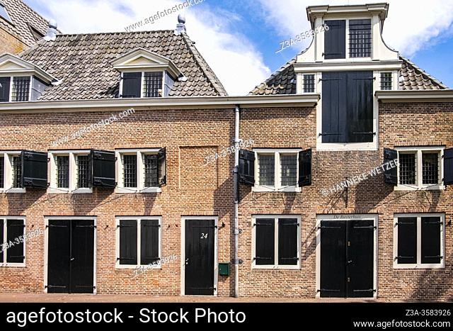 Equestrian house in Hellevoetsluis, The Netherlands, Europe