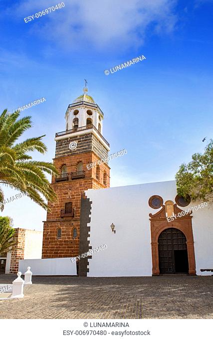 Lanzarote Teguise Nuestra Senora de Guadalupe church in Canary Islands