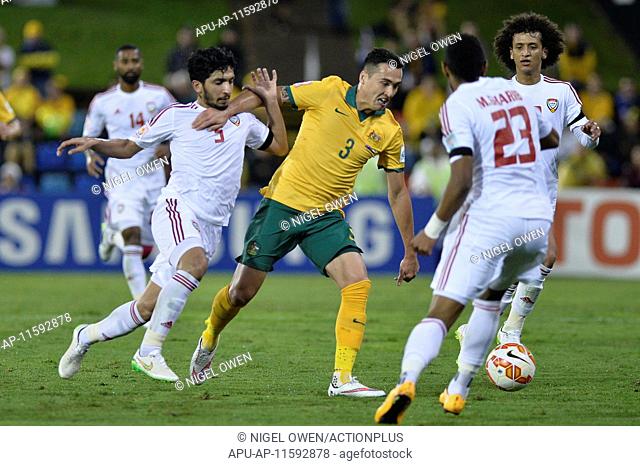2015 AFC Asian Cup Semi Final Australia v UAE Jan 27th. 27.01.2015. Newcastle, Australia. AFC Asian Cup Semi Final. Australia versus United Arab Emirates