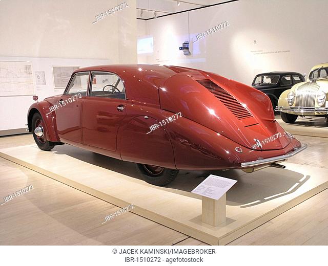 Tatra Type 77, Mitomacchina exhibition, Museum of Modern Art, MART, Rovereto, Italy, Europe