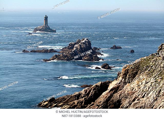 The Lighthouse of the old at the Pointe du Raz