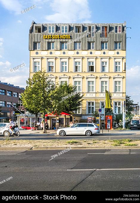east-side hotel, outside view, berlin, germany