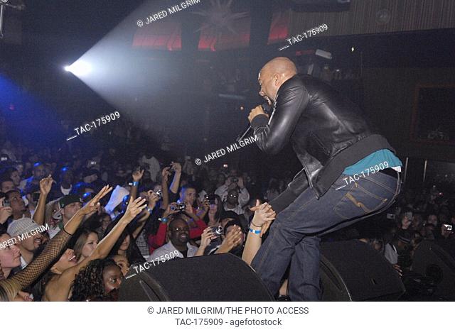 Rapper Common performs at Rain Nightclub inside the Palms Casino Resort during the MAGIC convention February 17, 2009 in Las Vegas, Nevada