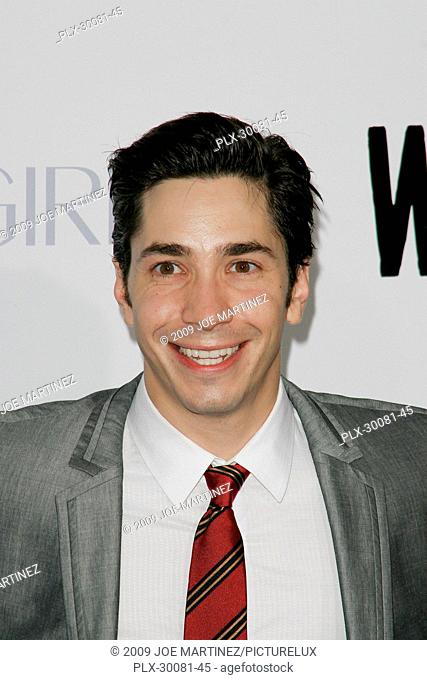 Justin Long at the Premiere of Fox Searchlight's Whip It. Arrivals held at Grauman's Chinese Theatre in Hollywood, CA September 29, 2009