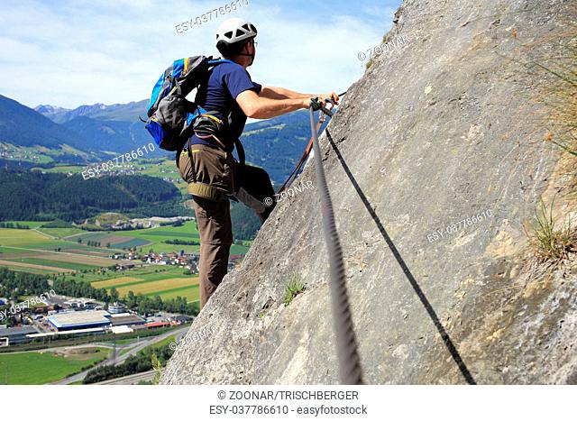 climber in austria