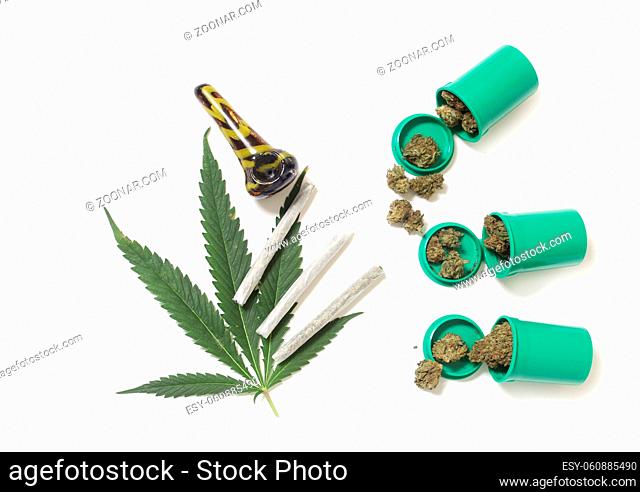 Legal Marijuana Buds and CBD Hemp Flowers