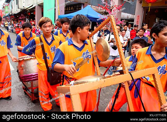 Chinese New Year Festival Capgomeh celebration, kuching, sarawak, malaysia, borneo