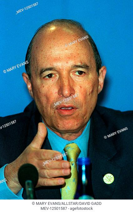 Costas Simitis Prime Minister Of Greece 13 July 1998