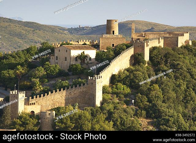 Castillo de Capdepera, siglo XIV. Capdepera. Mallorca. Islas Baleares. España