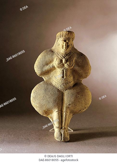 ELAM second millennium BC DIVINITY 'feminine POTTERY FROM SUSA  Paris, Musée Du Louvre