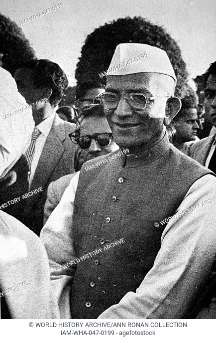 Morarji Desai (29 Feb 1896 – 10 April 1995), Prime Minister of India from 1977 - 1979