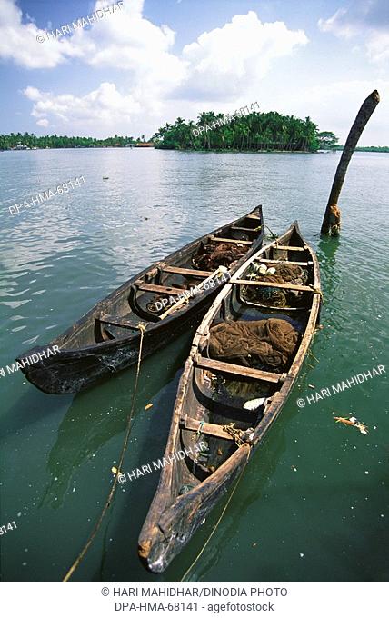 Fishing boats , Vypeen island , Cochin , Kerala , India