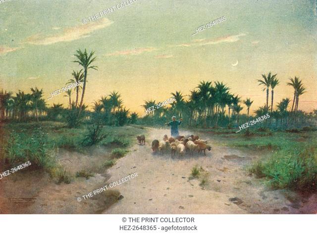 'In the Land of Goshen - Evening', c1880, (1904). Artist: Robert George Talbot Kelly