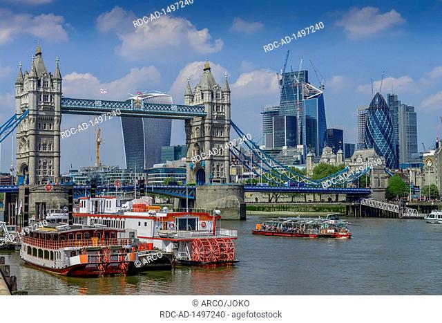 Tower Bridge, London, England, Grossbritannien