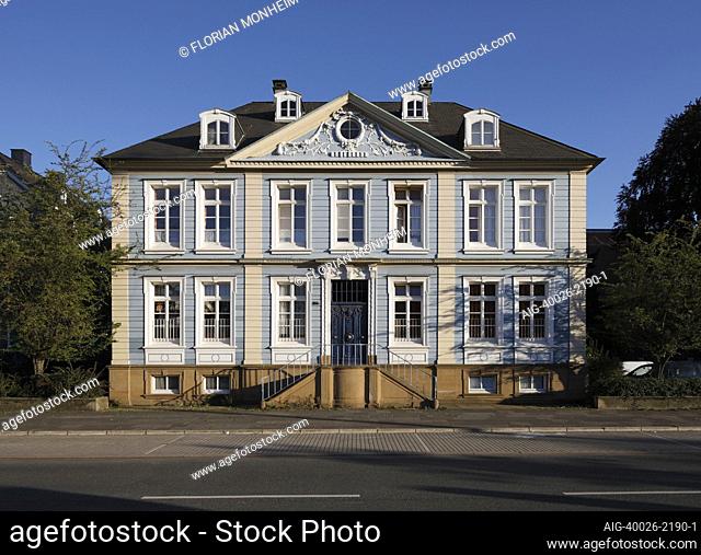 Villa neben dem Museum f¸r Fr¸hindustrialisierung und Engels-Haus, Wuppertal Barmen, Historisches Zentrum