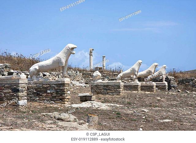 Terrace of the Lions on Delos