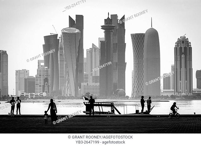 Doha Skyscrapers, Doha, Qatar