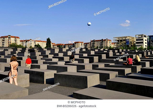 Holocaust Memorial, Memorial to the Murdered Jews of Europe, Germany, Berlin
