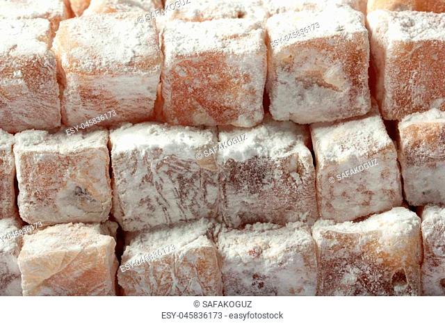delicious and fresh turkish delight