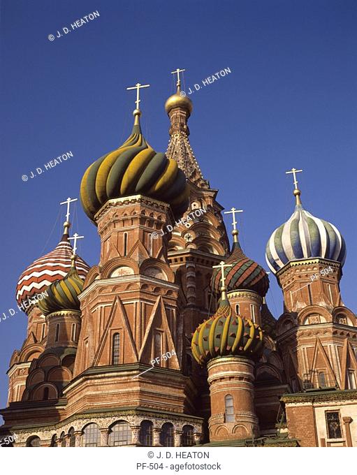 Russian federation. Moscow. St. Basils cathedral
