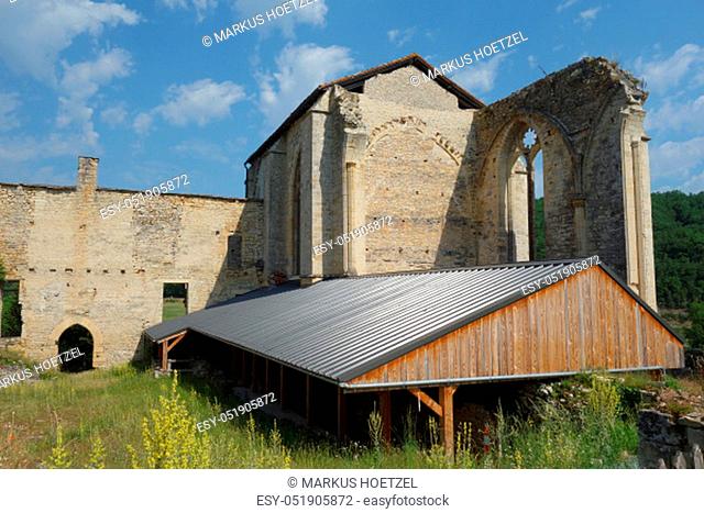 Abbaye de Sainte Marie de Gourdon at Léobard in France