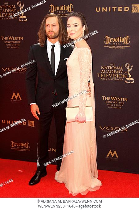 43rd Annual Daytime Emmy Awards Arrivals 2016 held at the Westin Bonaventure Hotel and Suites Featuring: Ashleigh Brewer, Guest Where: Los Angeles, California