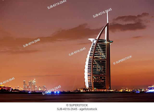 Burj Al Arab at Dusk