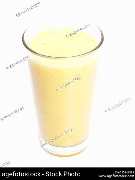 Pineapple juice on the table
