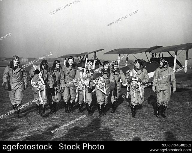 Women In Uniform - Britain - War File. January 1, 1941. (Photo by Sport & General Press Agency, Limited)