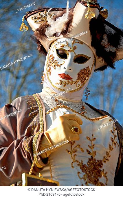 Carnival Venetian 2012 in Annecy, Haute Savoie, France, Europe