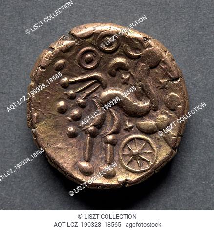 Bodvoc Stater of the Dobunni (reverse), c. 40 B.C.. England (Ancient Britain), 1st century B.C.. Gold