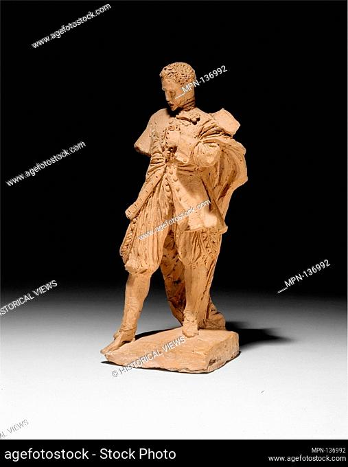 Model for a statue of a hero. Artist: Etienne-Hippolyte Maindron (1801-1884); Date: ca. 1830-40; Culture: French, Paris; Medium: Terracotta; Dimensions: Height:...