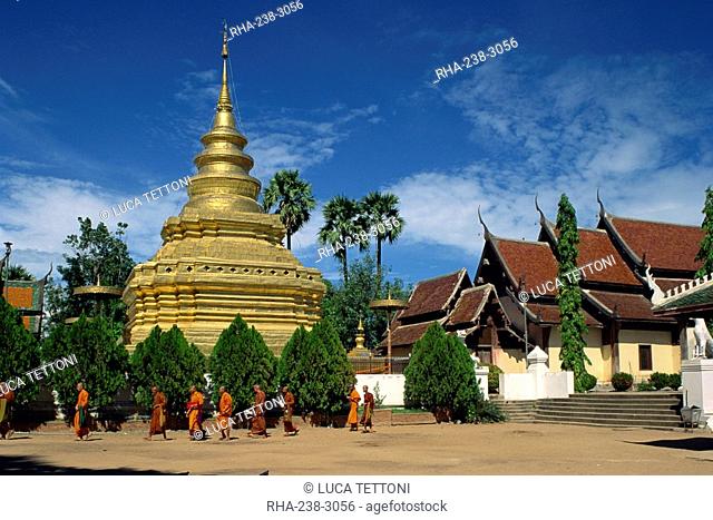 Wat Si Chom Thong, Chiang Mai, Thailand, Southeast Asia, Asia