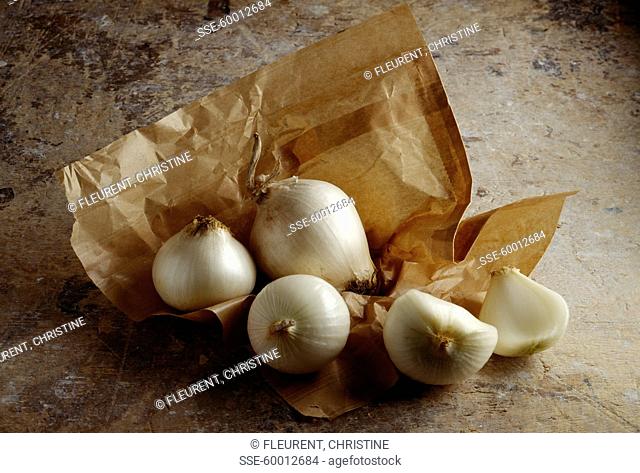 Saint André spring onions