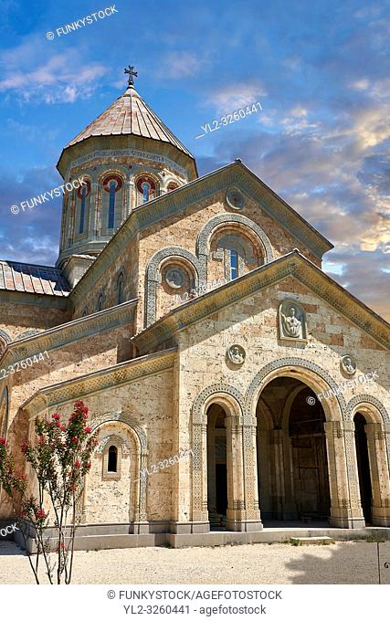 Pictures & images of Georgian Classica style church at The Monastery of St. Nino at Bodbe, a Georgian Orthodox monastic complex and the seat of the Bishops of...