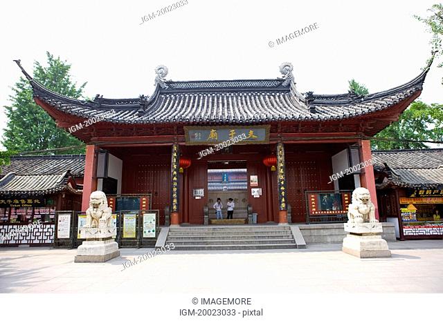 Asia, China, Jiangsu Province, Nan Jing, Qinhuai River, Confucius Temple