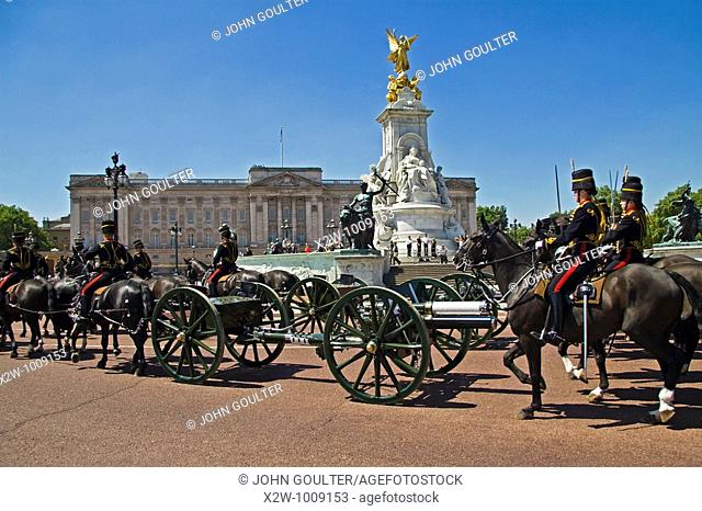 Trooping The Colour, Buckingham Palace, London, UK