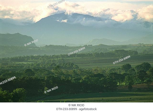Mountain ranges, Bukidnon, Philippines