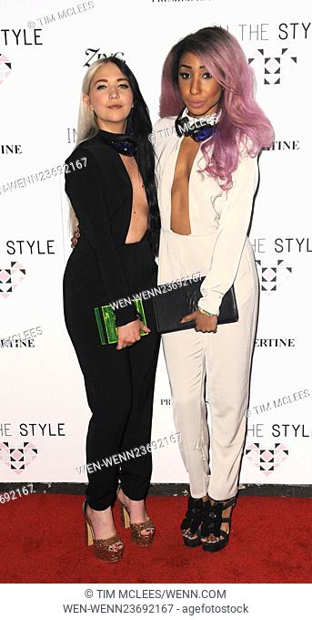various celebrities attend in the style spring and summer collection launch party Featuring: The Glitter Beats, DJ Tayla, Tayla Richardson, DJ Yuki Love