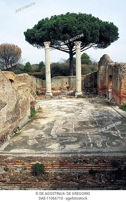 Baths of Neptune, 139 AD, Ostia Antica, Lazio, Italy. Roman civilisation, 2th century