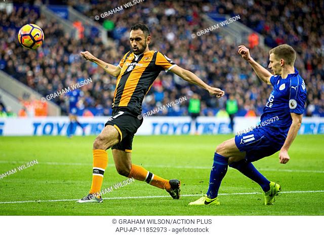 2017 EPL Premier League Leicester v Hull Mar 4th. March 4th 2017, King Power Stadium, Leicester, England, EPL Premier League Football