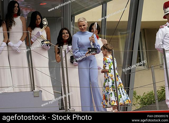 May 29th, 2022, Monaco Circuit, Monte Carlo, FORMULA 1 GRAND PRIX DE MONACO 2022 , in the picture Charlene Lynette Grimaldi, Princess of Monaco