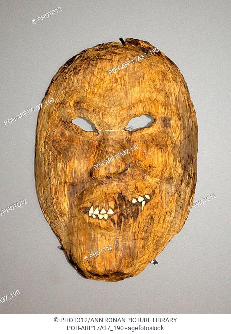 Masks from the Arctic used to reveal inner truth of the wearer, used by Shamans. Dated 19th Century