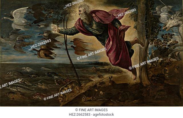 The Creation of the Animals, 1550-1552