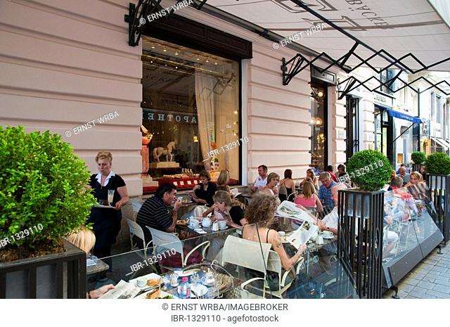 Café Demel, Kohlmarkt, Coal Market Square, Vienna, Austria, Europe