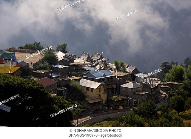 village kalpa himachal pradesh India Asia
