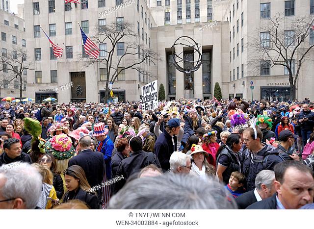 2018 Easter Parade on Fifth Avenue in New York, United States Featuring: Atmosphere Where: Manhattan, New York, United States When: 01 Apr 2018 Credit:...