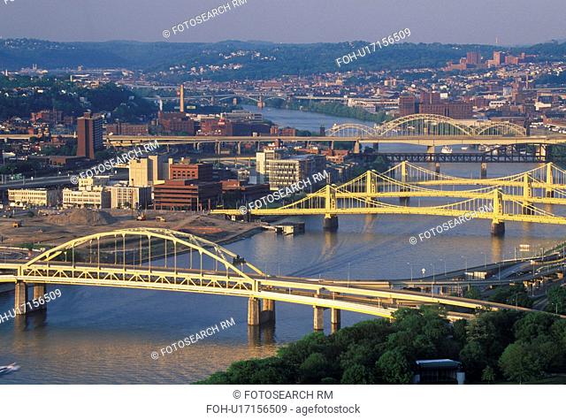Bridges over the Allegheny River, Pittsburgh, PA
