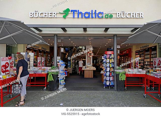 17.07.2016, Germany, Dorsten THALIA Bookstore with Signet . - Dorsten, Germany, 17/07/2016