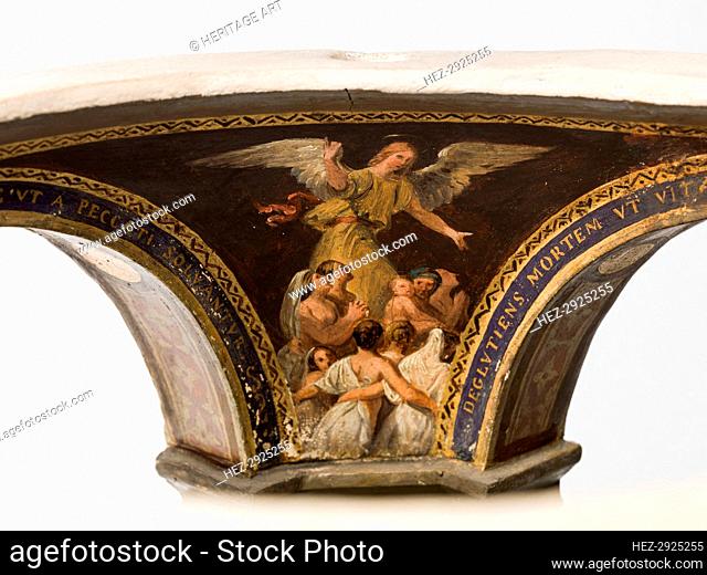 Maquette du décor de la chapelle des Morts (dite chapelle des Ames) église Notre-Dame.., c.1836. Creator: Merry Joseph Blondel